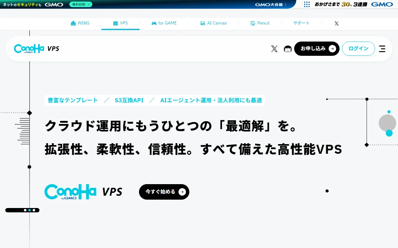 ConoHa VPSのサムネイル